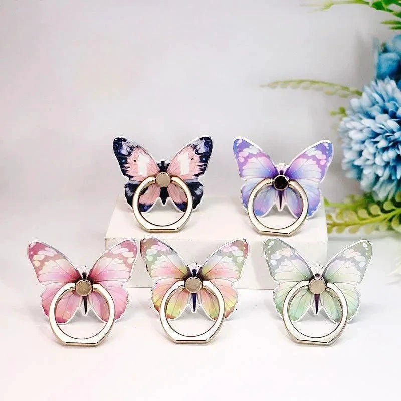 Porte-bague papillon pour téléphone – Anneau rotatif 360° - LSDLBoutique