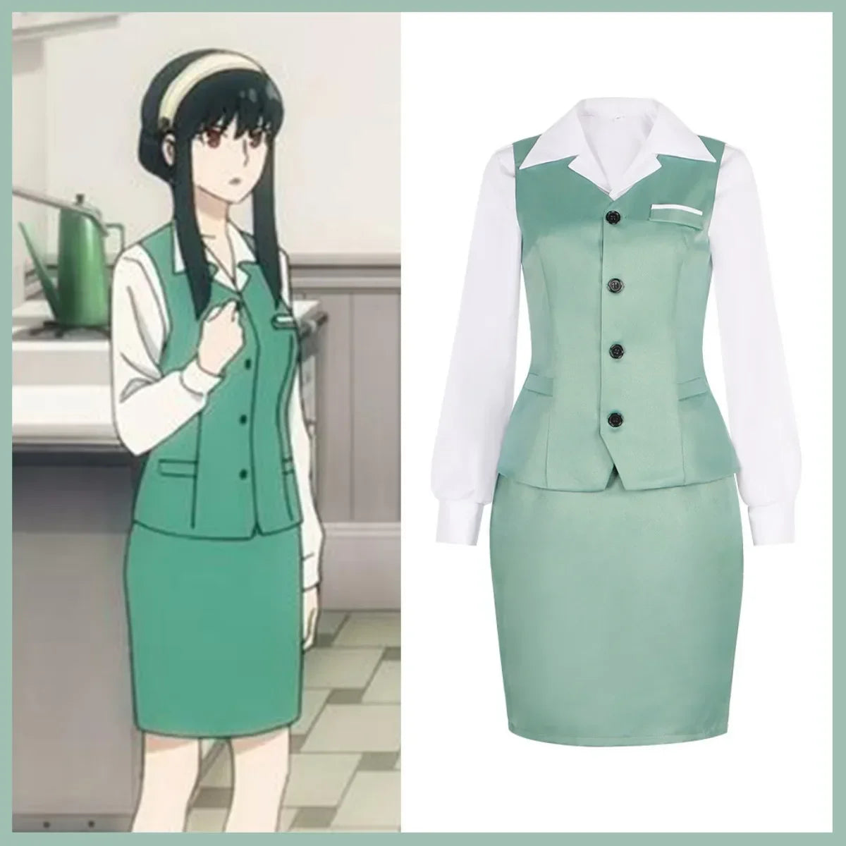 Costume cosplay Yor Forger — Anime SPY×FAMILY – vue 2 | Les Secrets de Léa