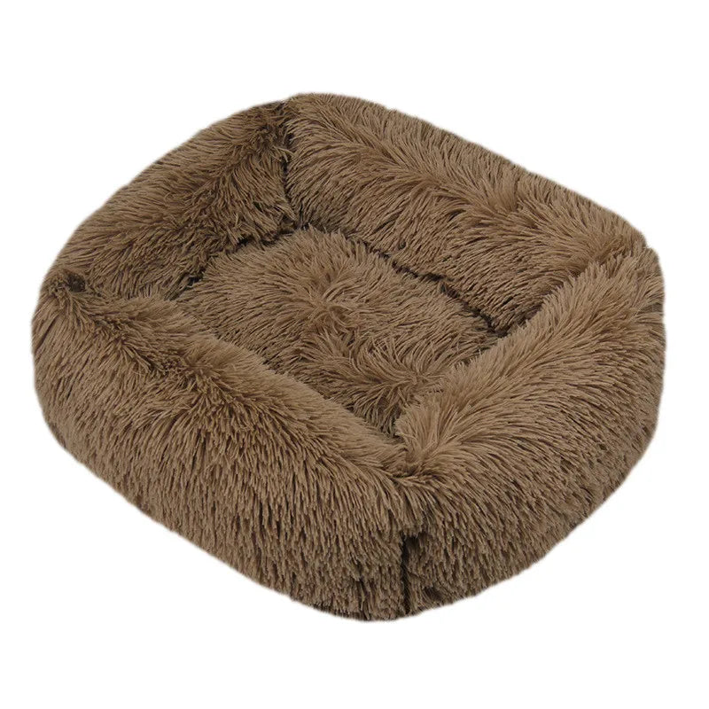 Lit pour chien carré – Peluche lavable - LSDLBoutique