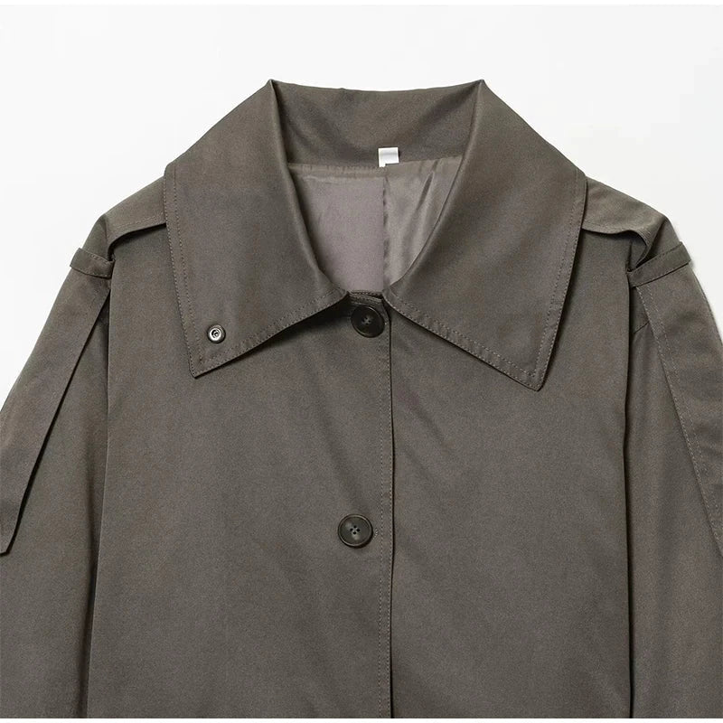 Women's pilot jacket – Structured zip and lapel