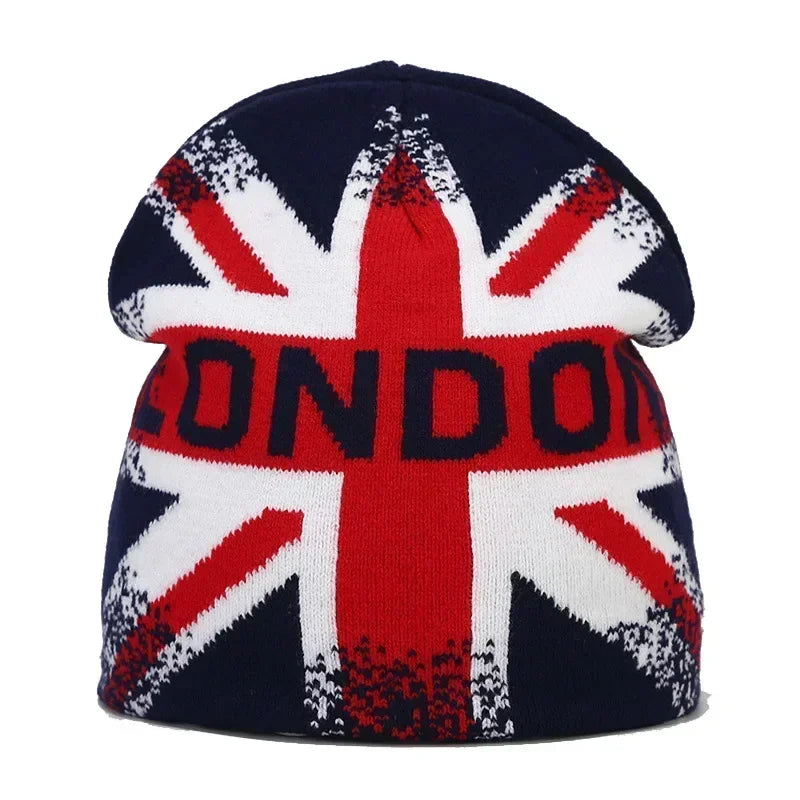 Bonnet jacquard Y2K – 100 motifs, taille unique