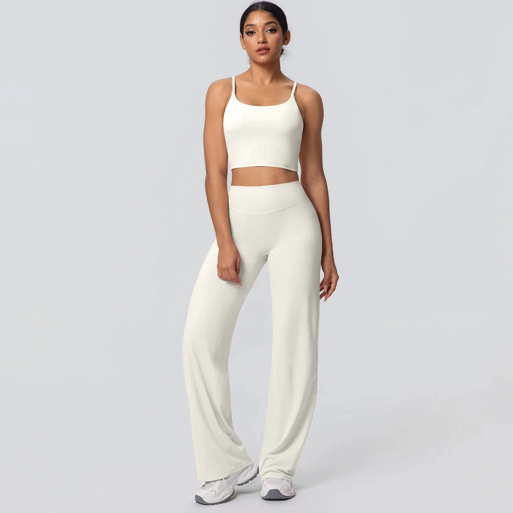 Ensemble Sport Femme – Dos Nu et Pantalon Taille Haute - LSDLBoutique