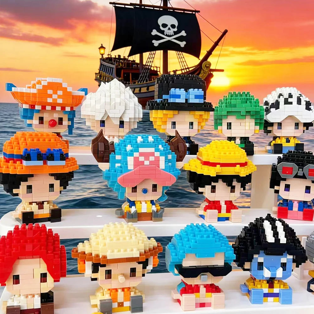 Figurine mini blocs de construction – Personnages One Piece