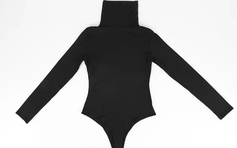 Les Secrets de Léa – Bodysuit thermique col roulé en viscose et spandex – Whitney - LSDLBoutique