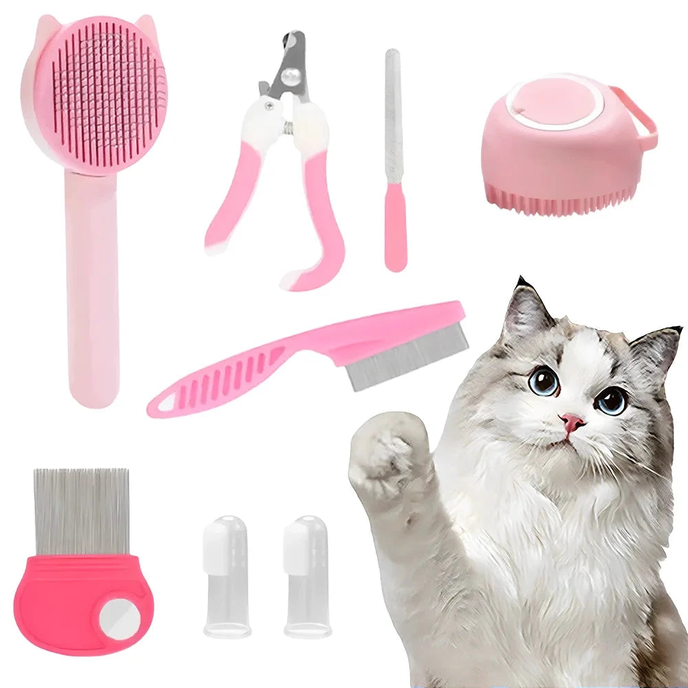 Kit de toilettage pour chats et petits animaux – 7 en 1 - LSDLBoutique