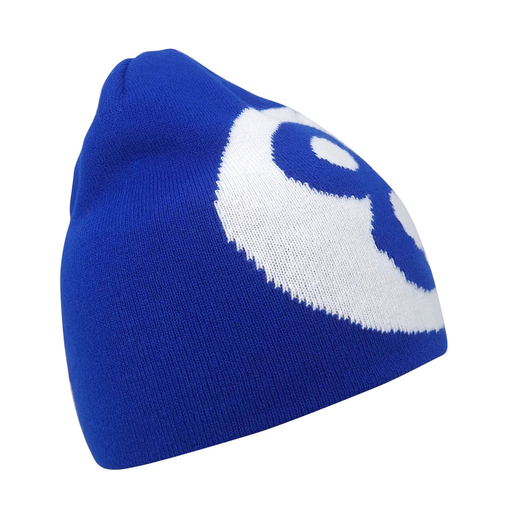 Bonnet jacquard Y2K – 100 motifs, taille unique