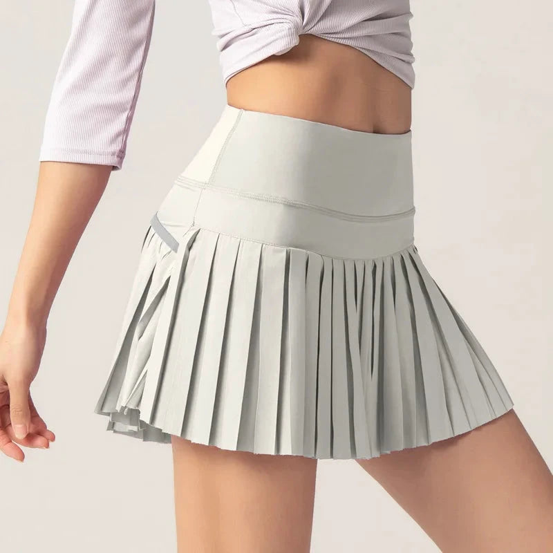 Jupe tennis femme plissée – Taille haute - LSDLBoutique