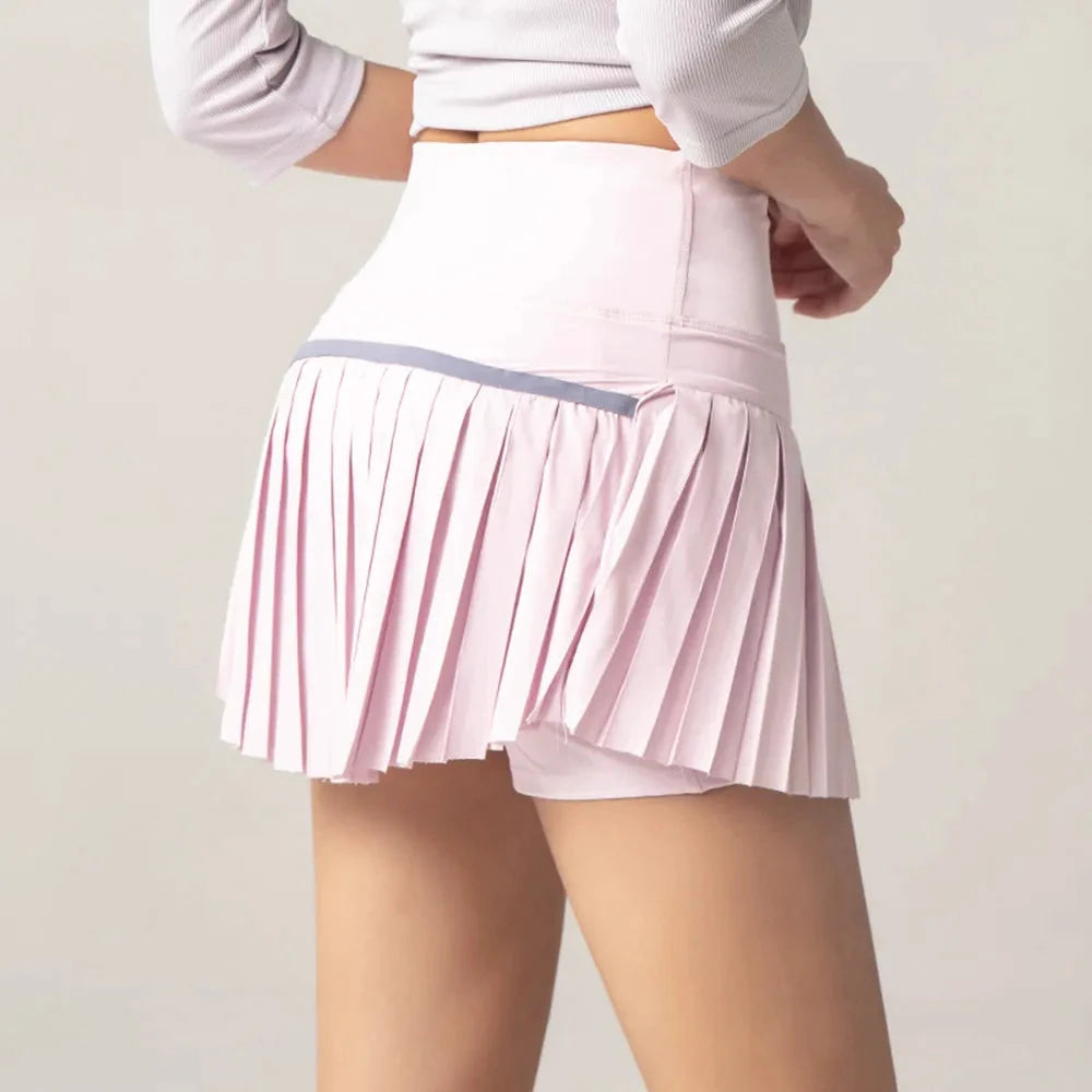 Jupe tennis femme plissée – Taille haute - LSDLBoutique