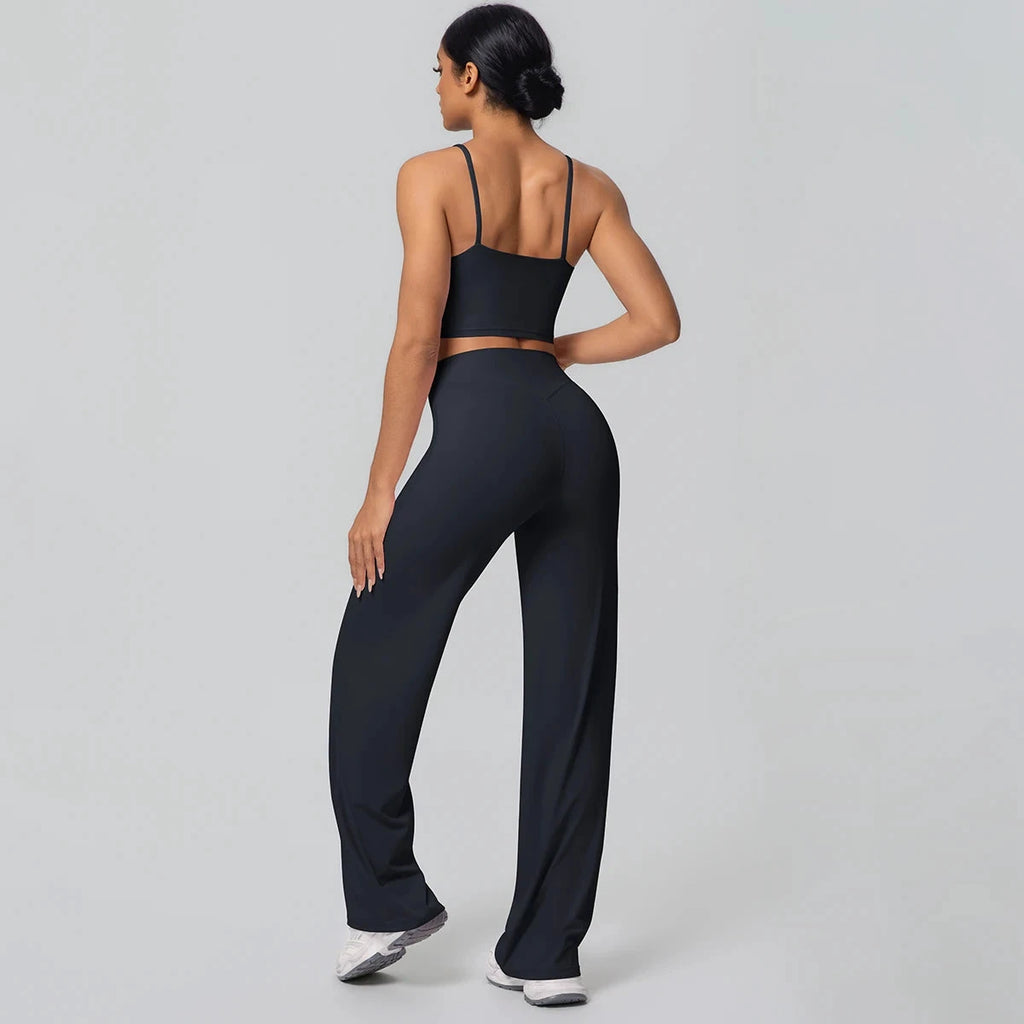 Ensemble Sport Femme – Dos Nu et Pantalon Taille Haute - LSDLBoutique
