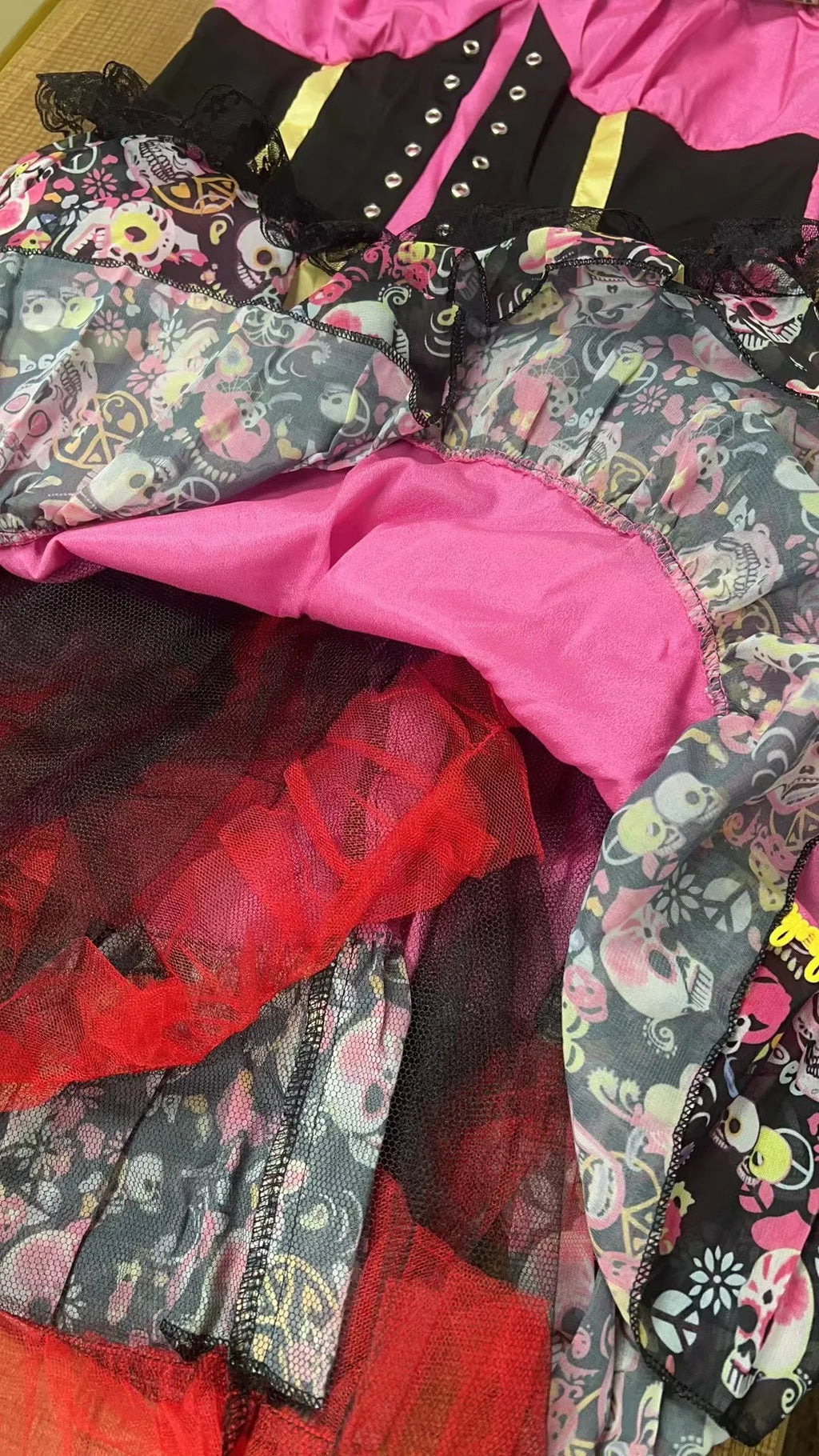 Costume mariée zombie horrifique – Robe Halloween femme – vue 6 | Les Secrets de Léa