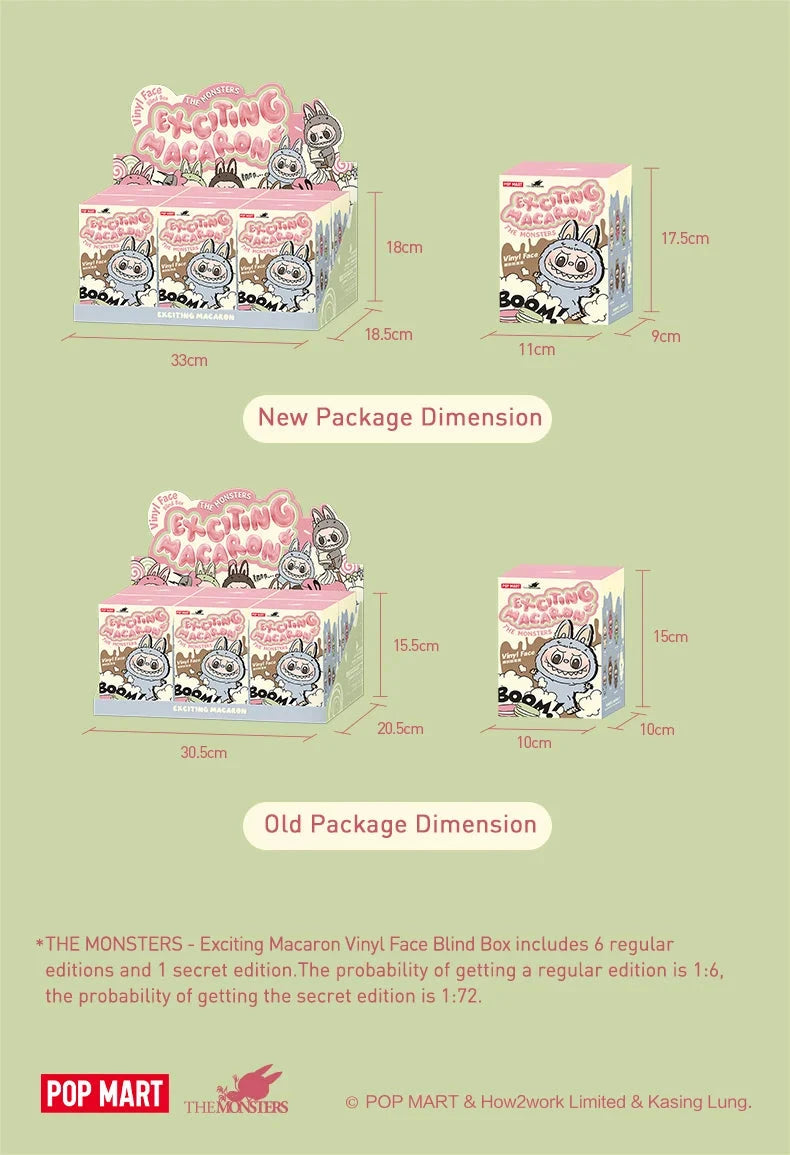 POP MART Labubu – The Monsters Exciting Macaron - LSDLBoutique