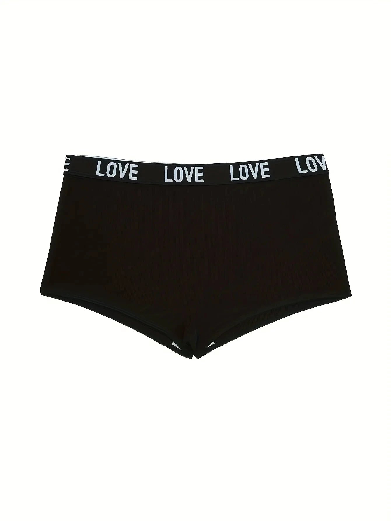 Les Secrets de Léa – Lot de 7 slips à ceinture lettres multicolores – Nour - LSDLBoutique