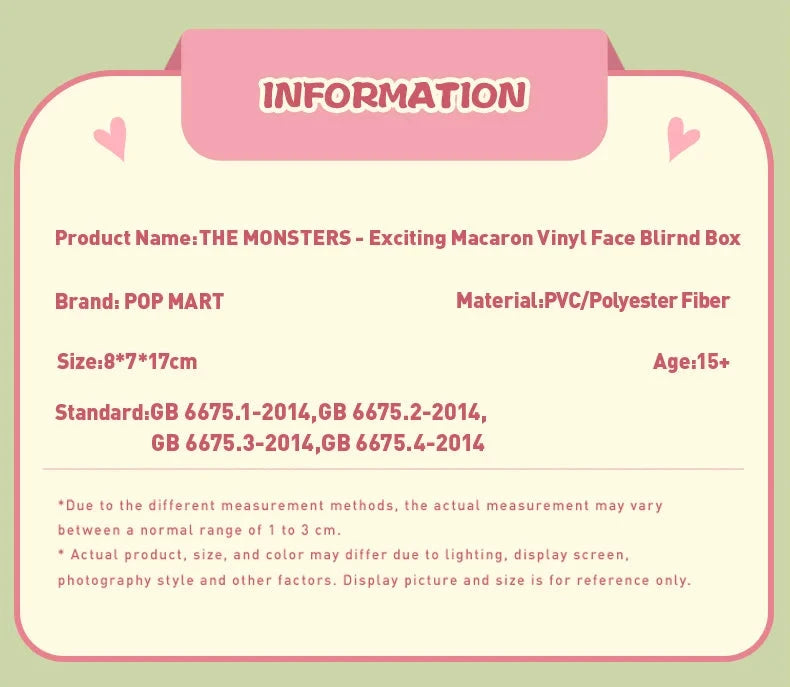 POP MART Labubu – The Monsters Exciting Macaron - LSDLBoutique