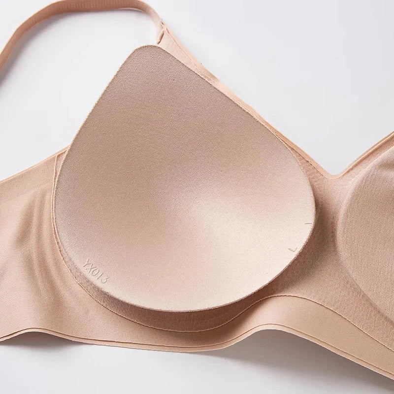Soutien-gorge sans couture 3/4 tasses avec doublure en soie - LSDLBoutique