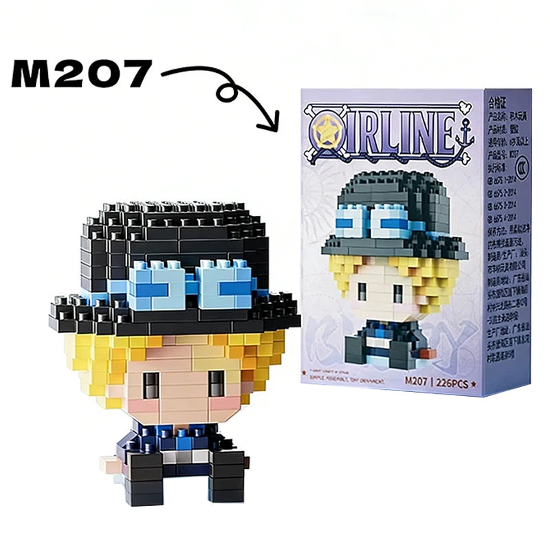 Figurine mini blocs de construction – Personnages One Piece