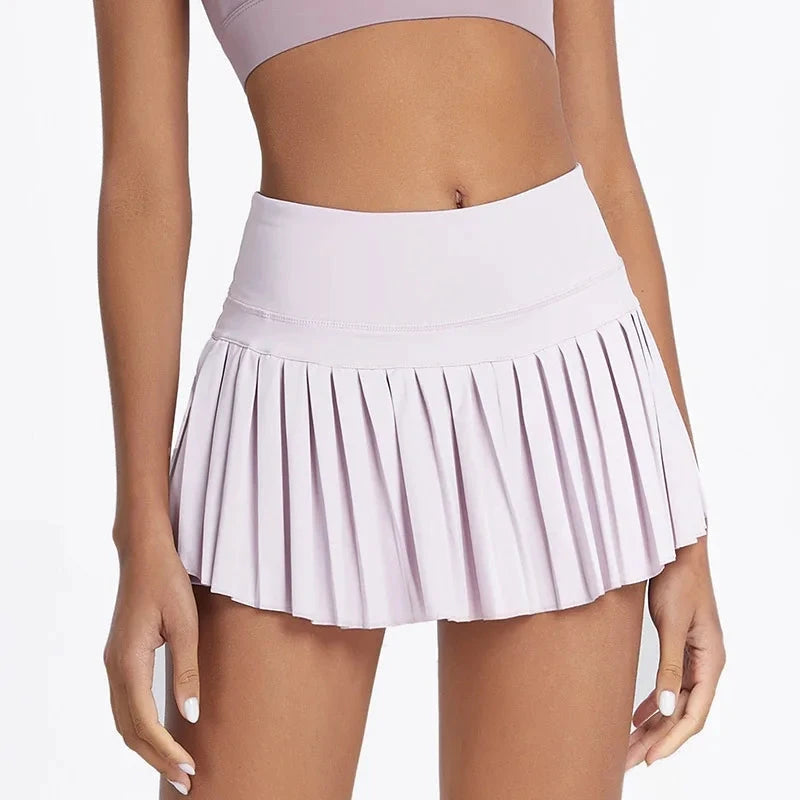 Jupe tennis femme plissée – Taille haute - LSDLBoutique