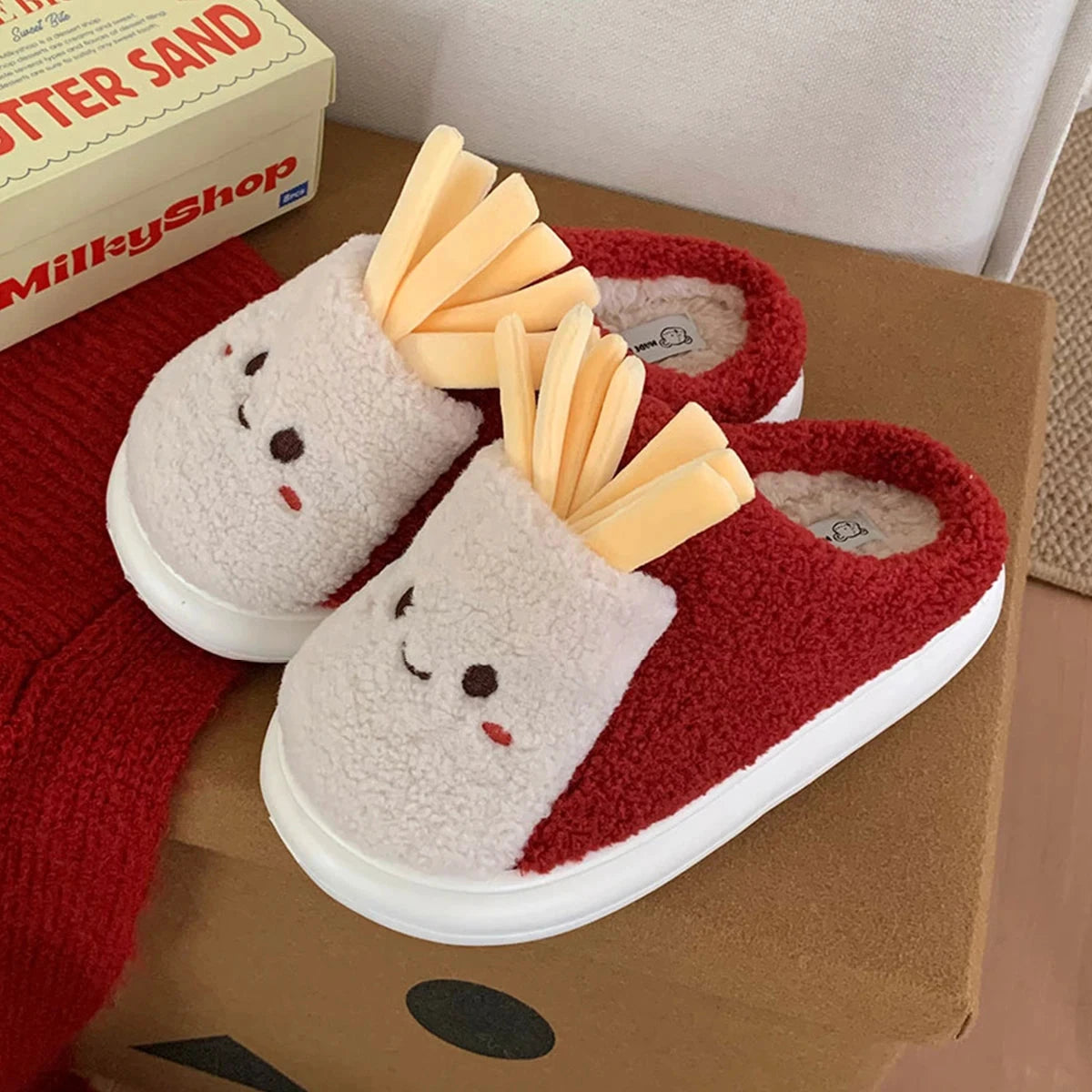 Pantoufles Unisex en Coton – Hiver Intérieur - LSDLBoutique