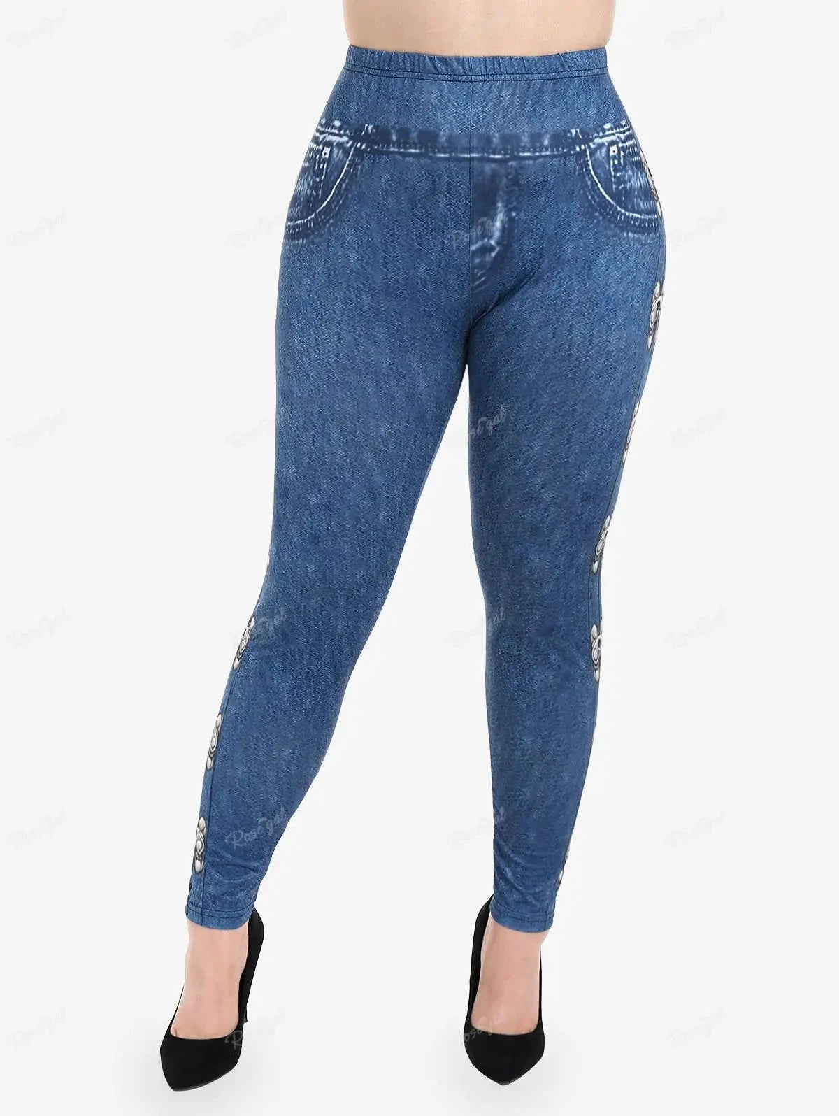 Legging gothique grande taille - LSDLBoutique