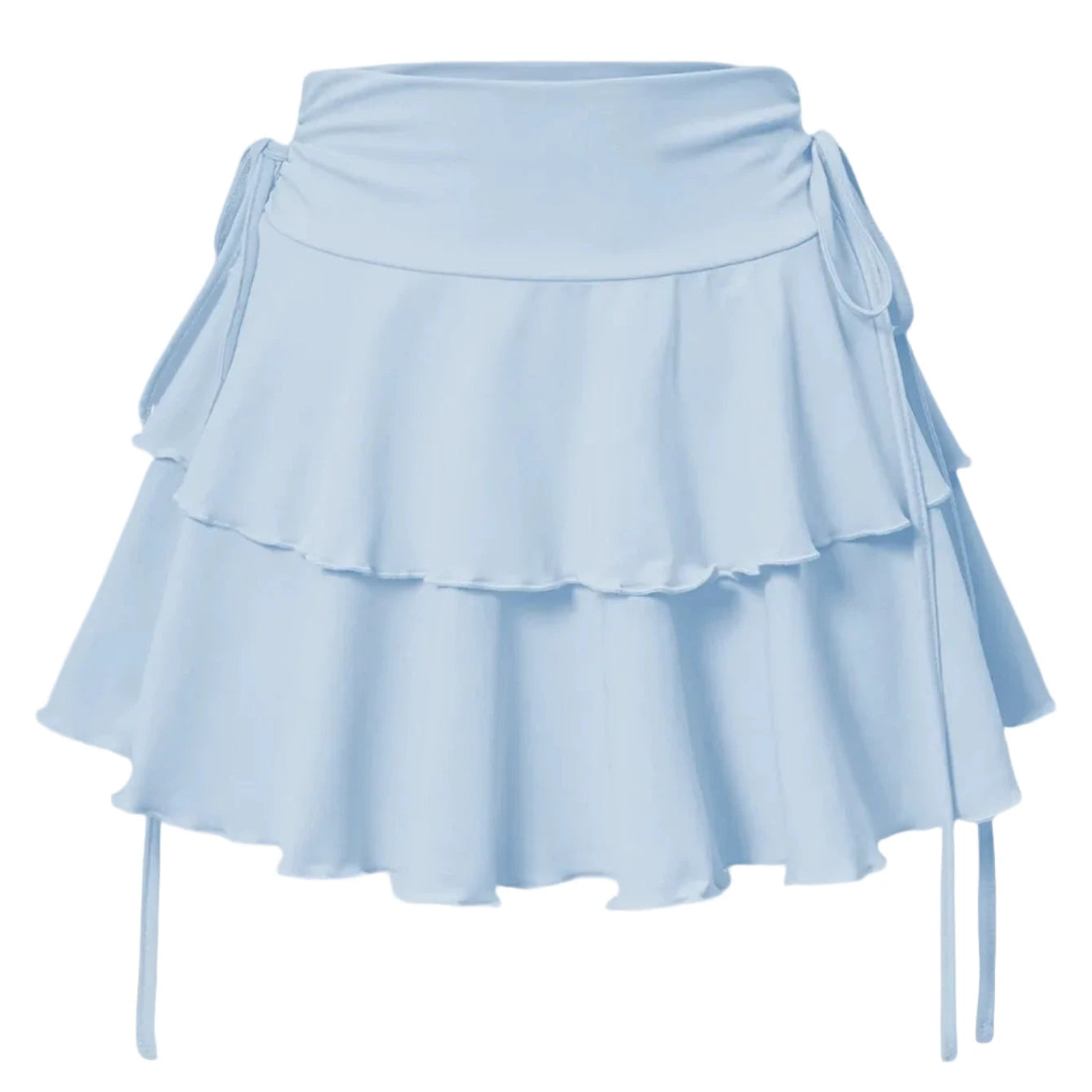 Jupe courte évasée à taille haute - LSDLBoutique