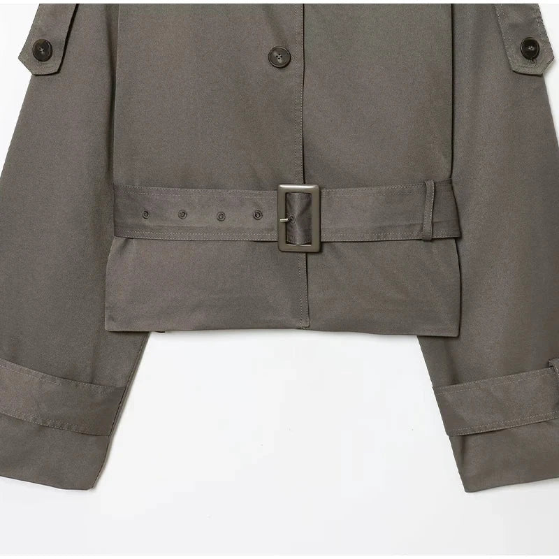 Women's pilot jacket – Structured zip and lapel