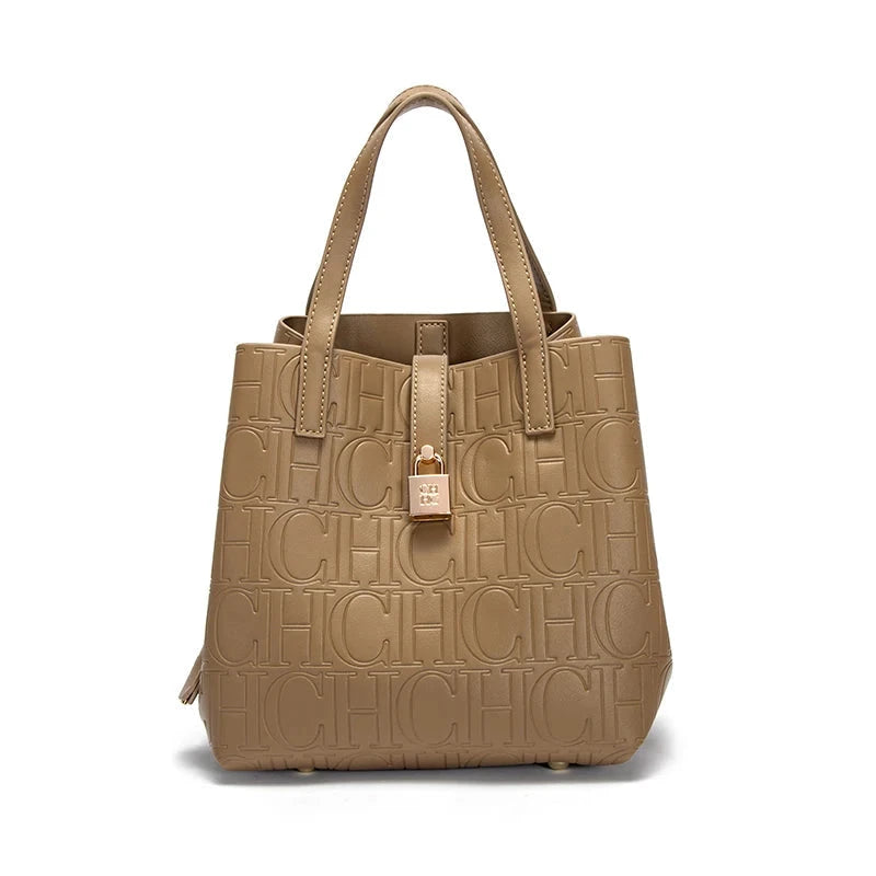 Sac cabas en PU embossé – Casual Tote - LSDLBoutique