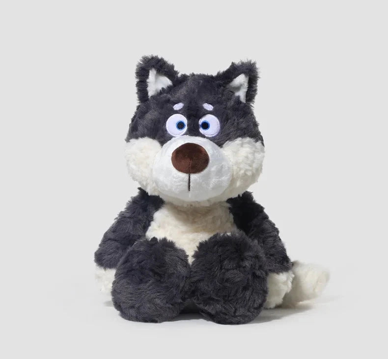 Peluche Loup Gris 40 Cm - LSDLBoutique