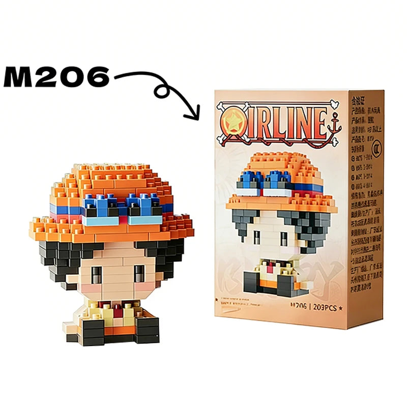 Figurine mini blocs de construction – Personnages One Piece
