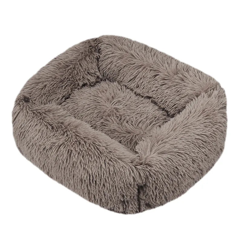 Lit pour chien carré – Peluche lavable - LSDLBoutique
