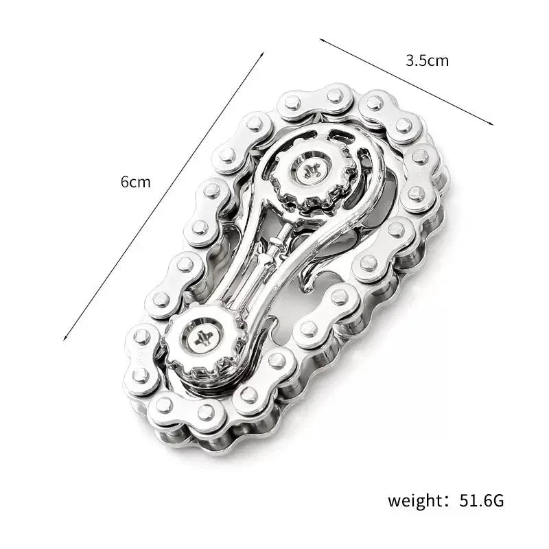 Metal Gear Hand Spinner - Acier inox à engrenages - LSDLBoutique