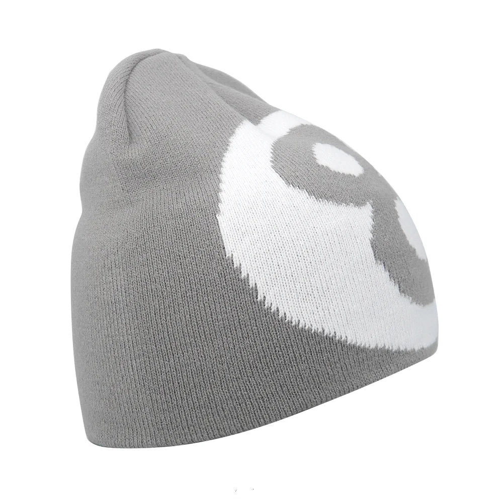 Bonnet jacquard Y2K – 100 motifs, taille unique
