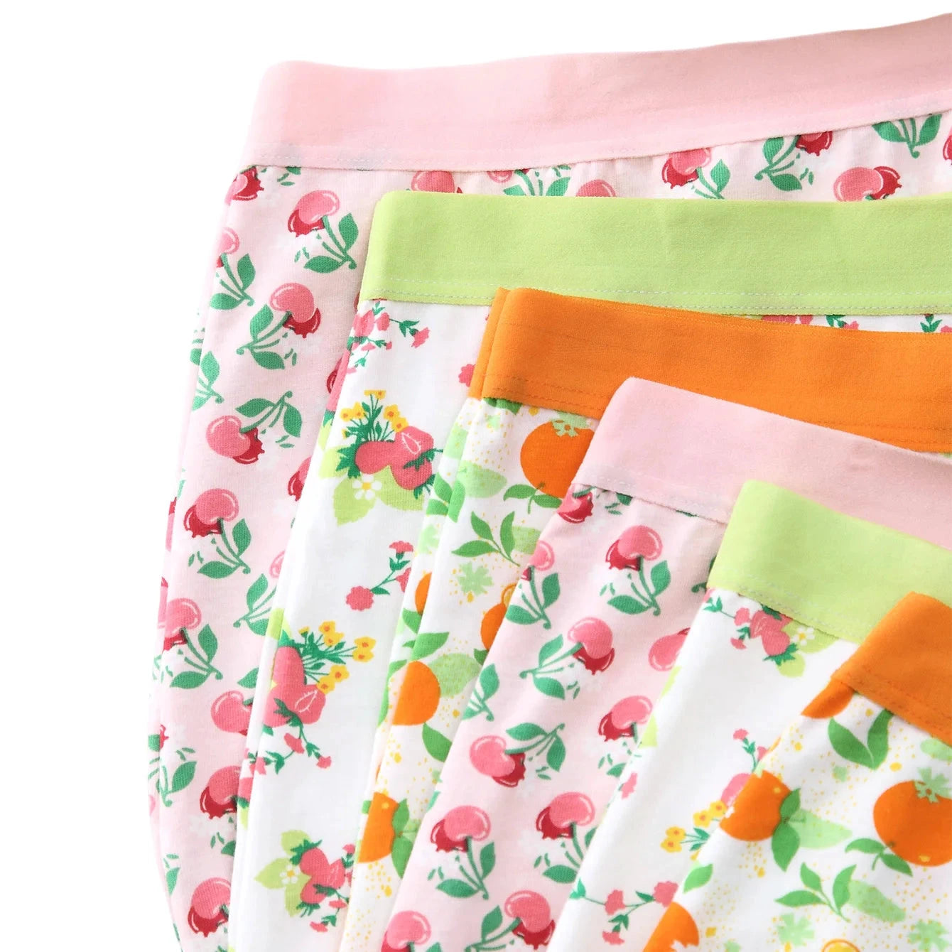 Les Secrets de Léa – Boxers coton imprimé fruits (lot de 6) – Kaori - LSDLBoutique