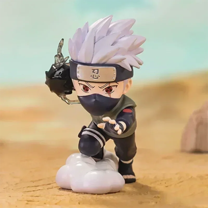 POP MART Naruto Sasuke Ninja World War Series Blind Box Toys Cute Surprise Guess Bag Doll Anime Figure Ornament Model…