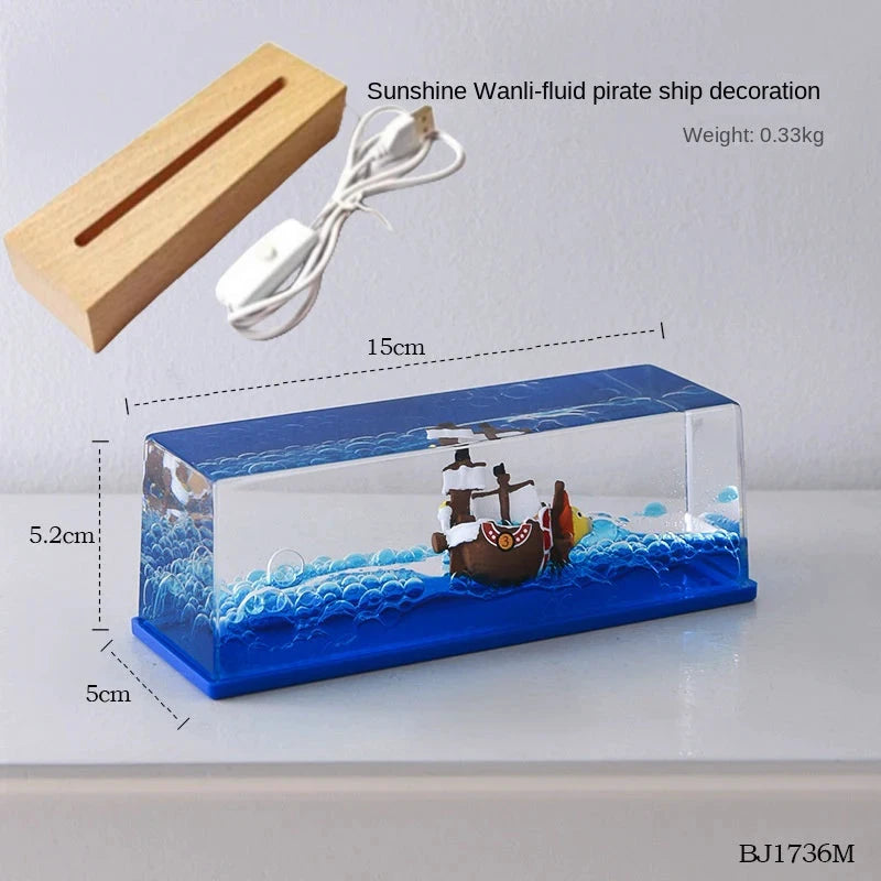 Décoration bateau flottant en liquide – Going Merry - LSDLBoutique