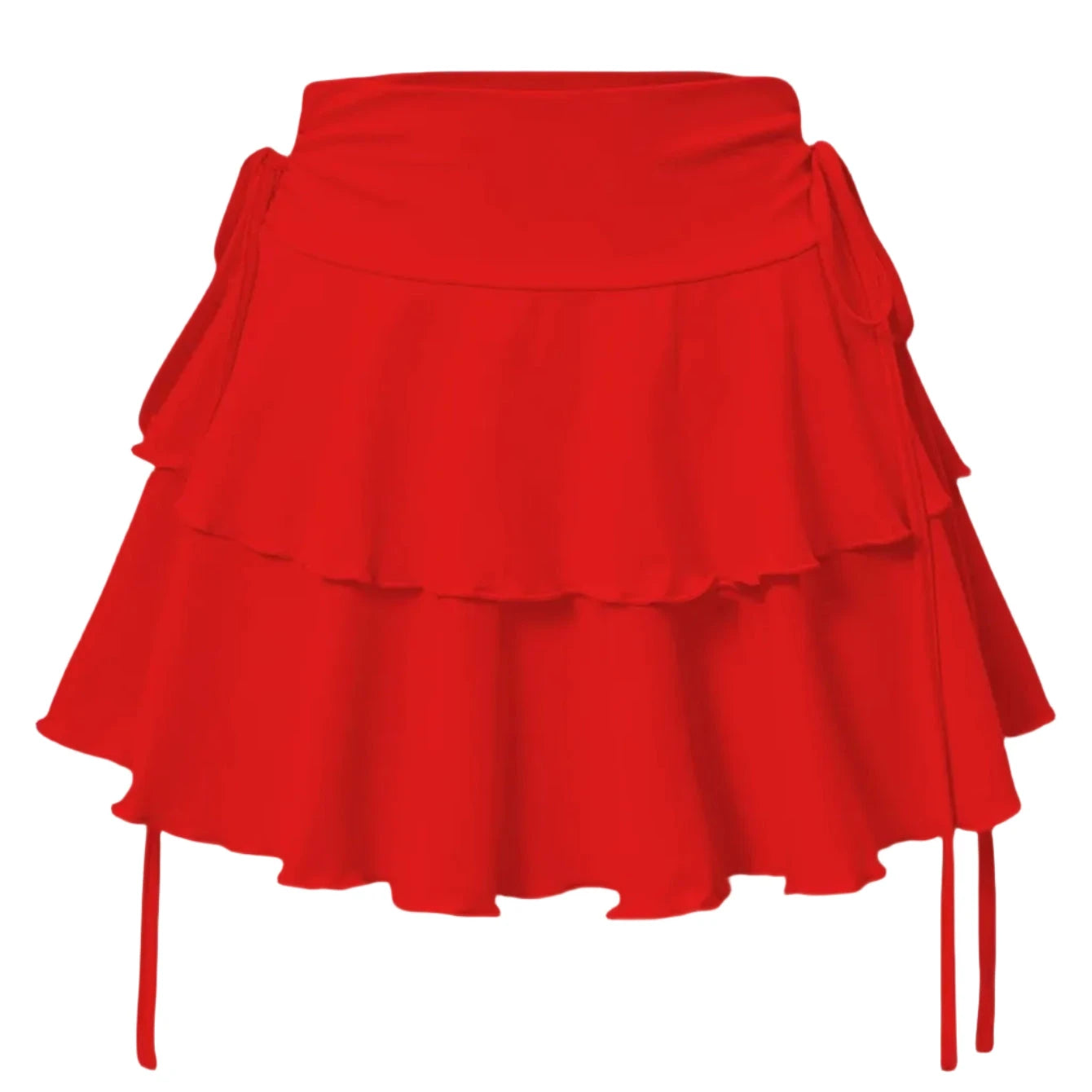 Jupe courte évasée à taille haute - LSDLBoutique