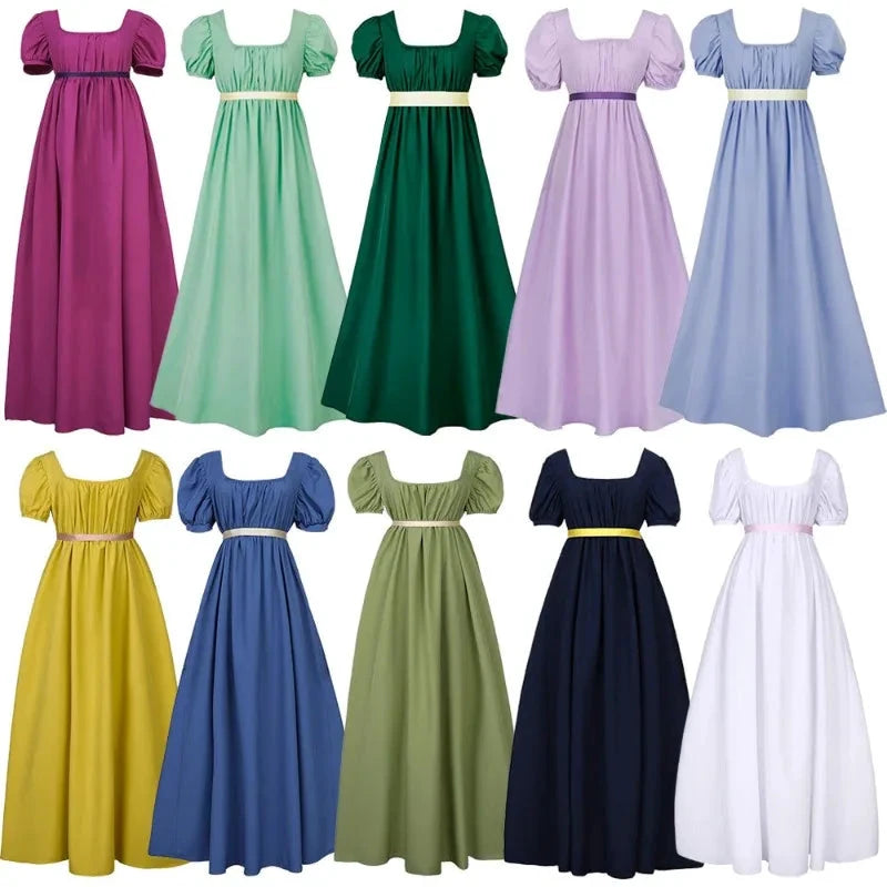Robe longue style Regency - Tea Dress - LSDLBoutique