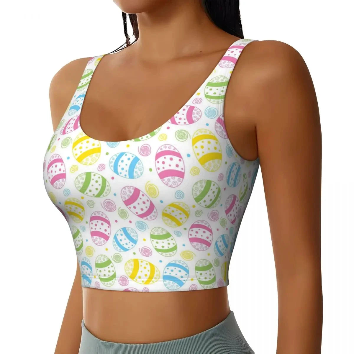Les Secrets de Léa – Soutien-gorge sport floral rétro multicolore – Pascale - LSDLBoutique
