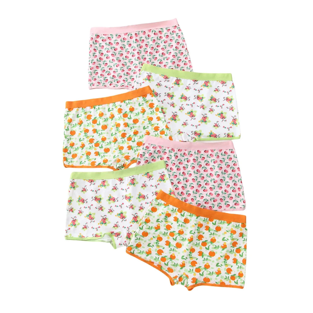Les Secrets de Léa – Boxers coton imprimé fruits (lot de 6) – Kaori - LSDLBoutique
