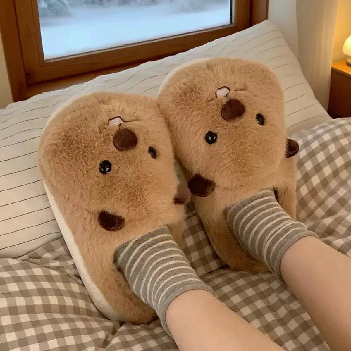 Pantoufles Unisex en Coton – Hiver Intérieur - LSDLBoutique