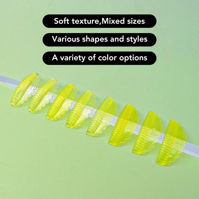 Set De 8 Pads De Rehaussement De Cils En Silicone Hypoallergénique Réutilisables Pour Lifting Précis Et Durable - LSDLBoutique