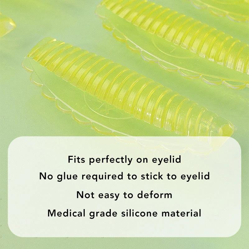 Set De 8 Pads De Rehaussement De Cils En Silicone Hypoallergénique Réutilisables Pour Lifting Précis Et Durable - LSDLBoutique