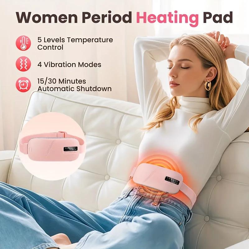Masseur abdominal chauffant USB – 5 niveaux - LSDLBoutique
