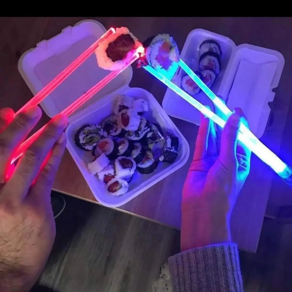 Baguettes lumineuses LED réutilisables – Paire, 6 coloris – vue 2 | Les Secrets de Léa