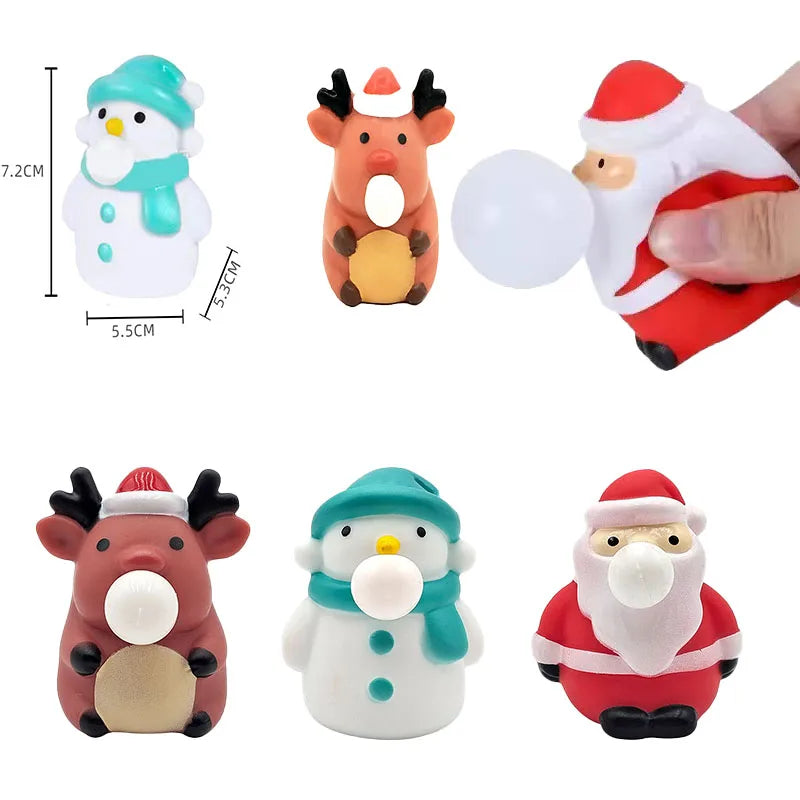 Balles antistress de Noël – 1, 3 ou 6 pièces – vue 2 | Les Secrets de Léa