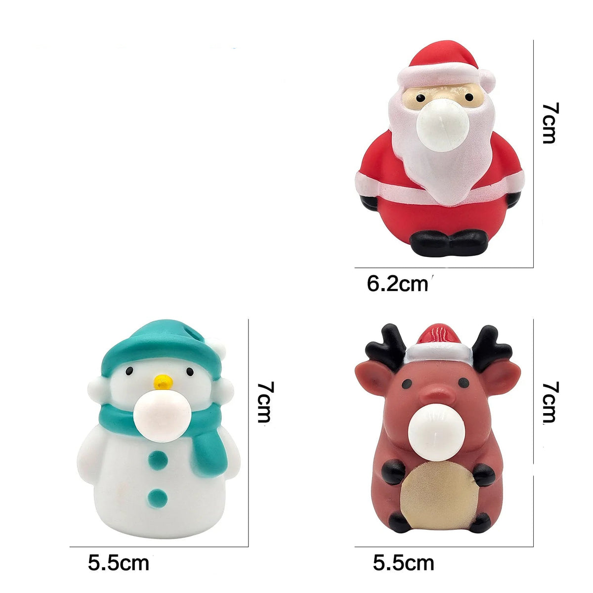 Balles antistress de Noël – 1, 3 ou 6 pièces – vue 5 | Les Secrets de Léa