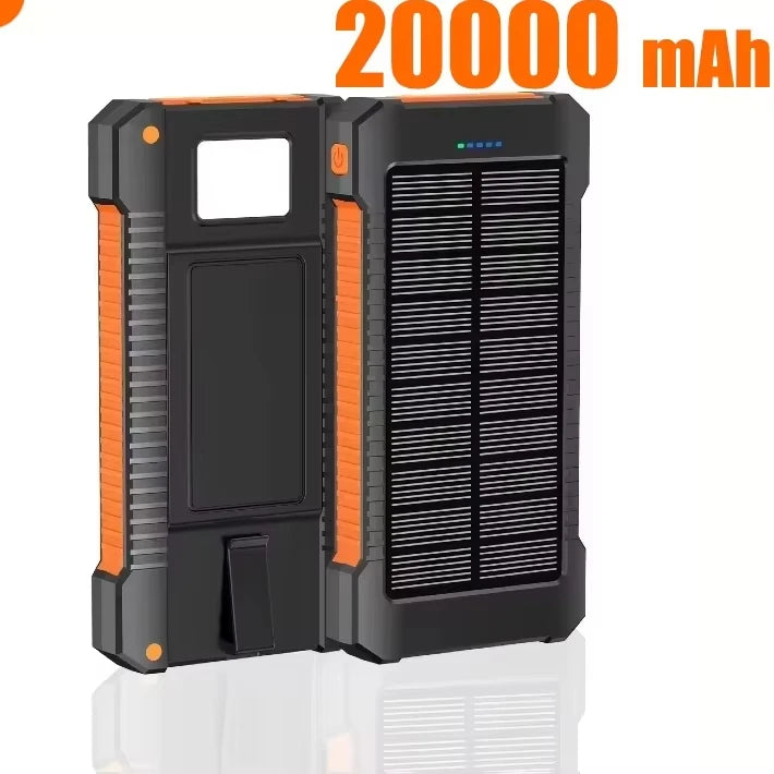 Batterie solaire étanche – Double USB et lampe de secours – vue 13 | Les Secrets de Léa