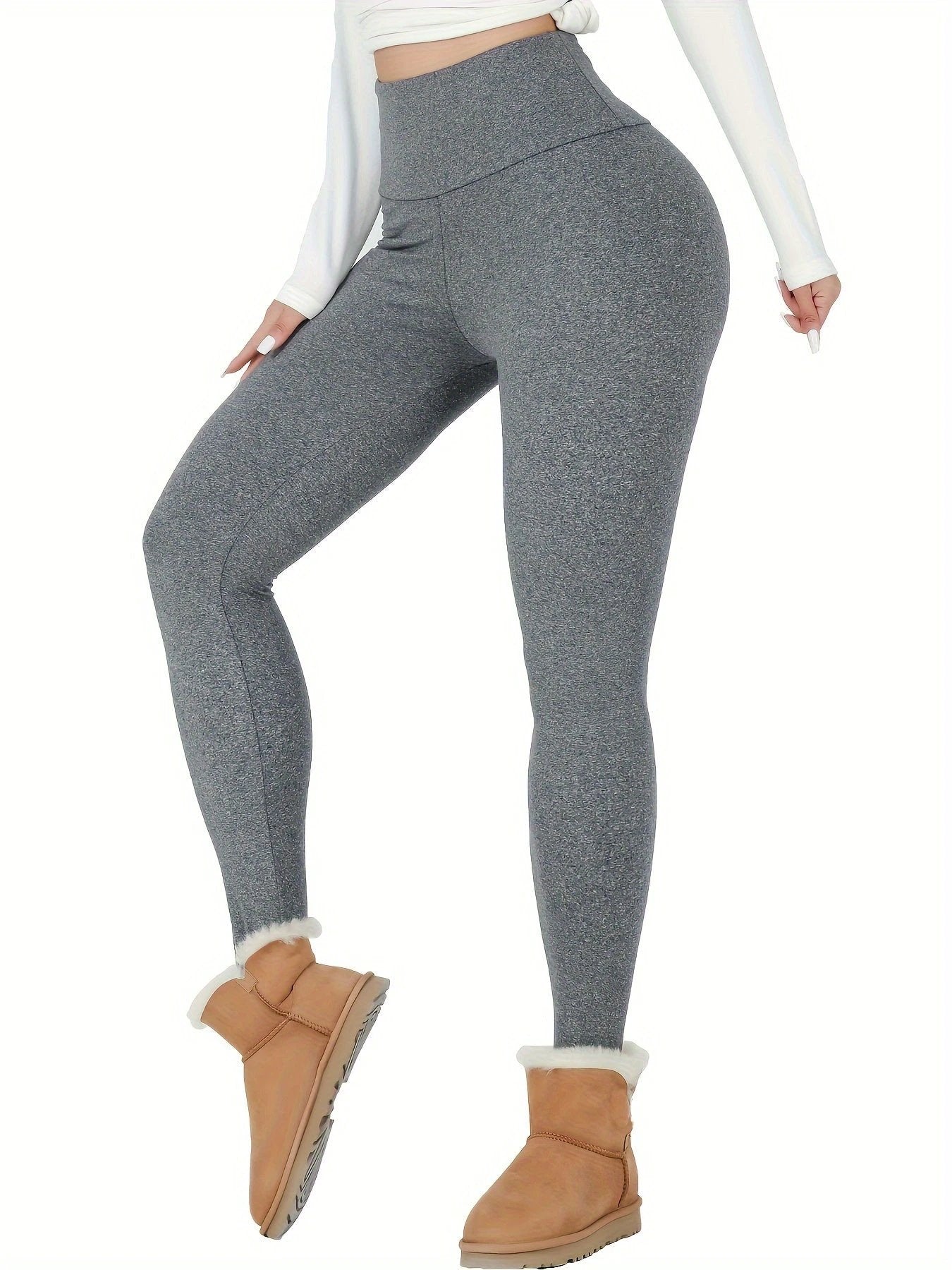 Lot de 3 Leggings Thermiques Femme – Taille Haute - LSDLBoutique