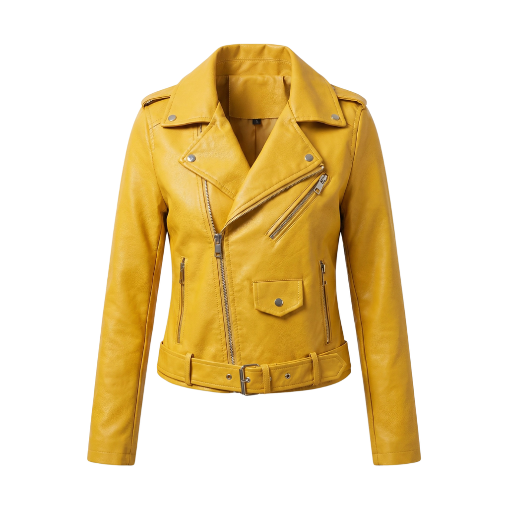 Blazer Punk Femme — Veste d'extérieur zippée style moto - LSDLBoutique
