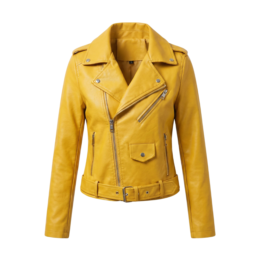 Blazer Punk Femme — Veste d'extérieur zippée style moto - LSDLBoutique