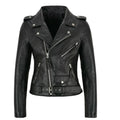 Blazer Punk Femme — Veste d'extérieur zippée style moto - LSDLBoutique