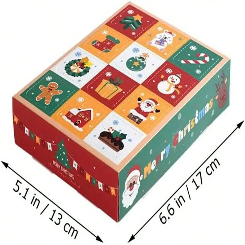 Boîtes calendrier de l'Avent à remplir – lot de 5 – vue 5 | Les Secrets de Léa